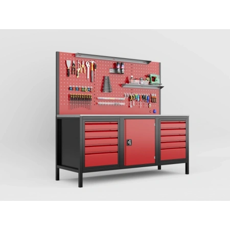 MRT 2 Metre 10 Çekmeceli Takım Tezgahı