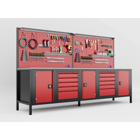 MRT 3 Metre 10 Çekmeceli Takım Tezgahı